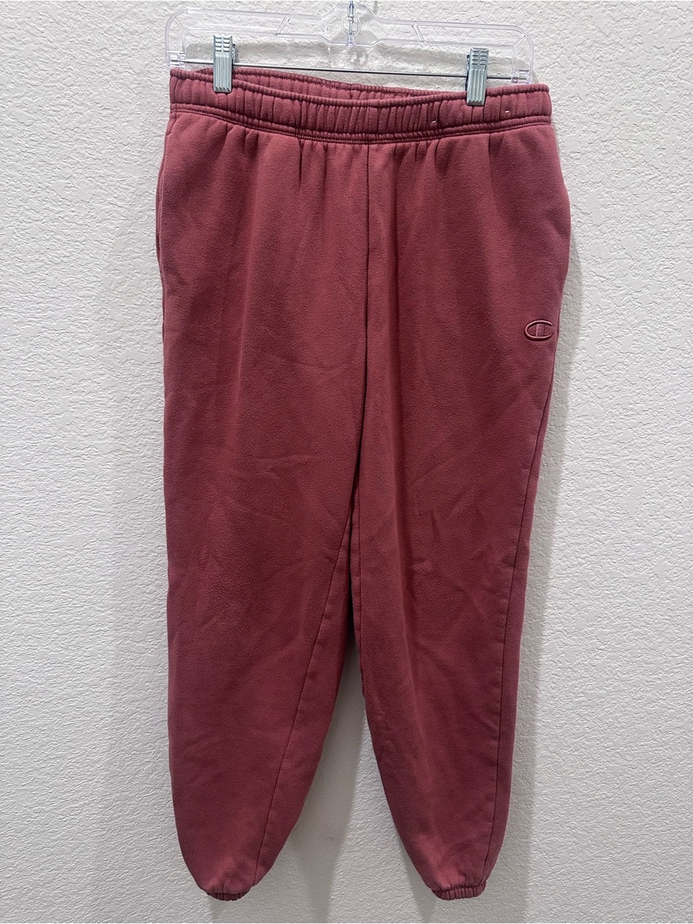 Champion Reverse Weave Jogger Sweatpants Pink Rose Dusty Mauve‎ Size XS